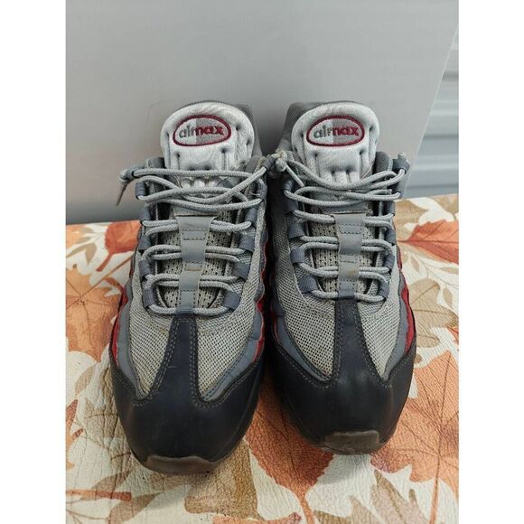 Nike Air Max 95 Essential Grey Men’s Running Shoes Size 11 749766-025 - Picture 3 of 6